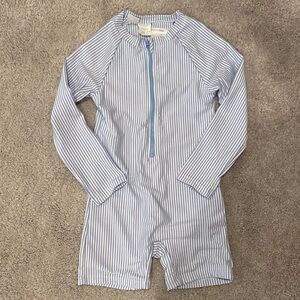 zara boys one piece swim suit size 4/5